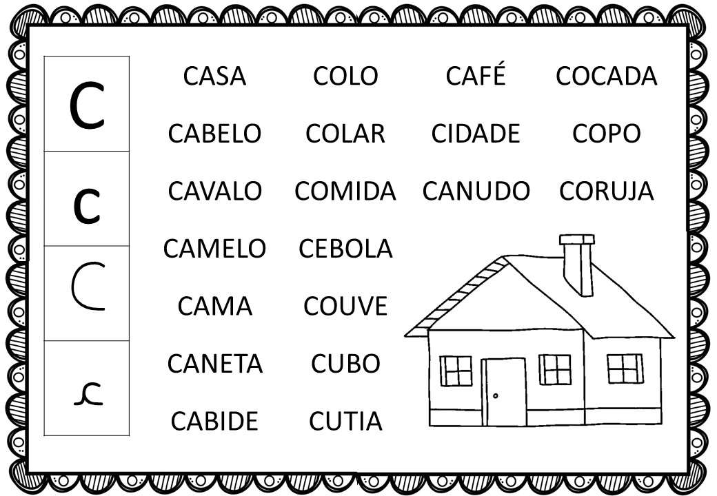 FICHAS DE LEITURA - PALAVRAS SIMPLES