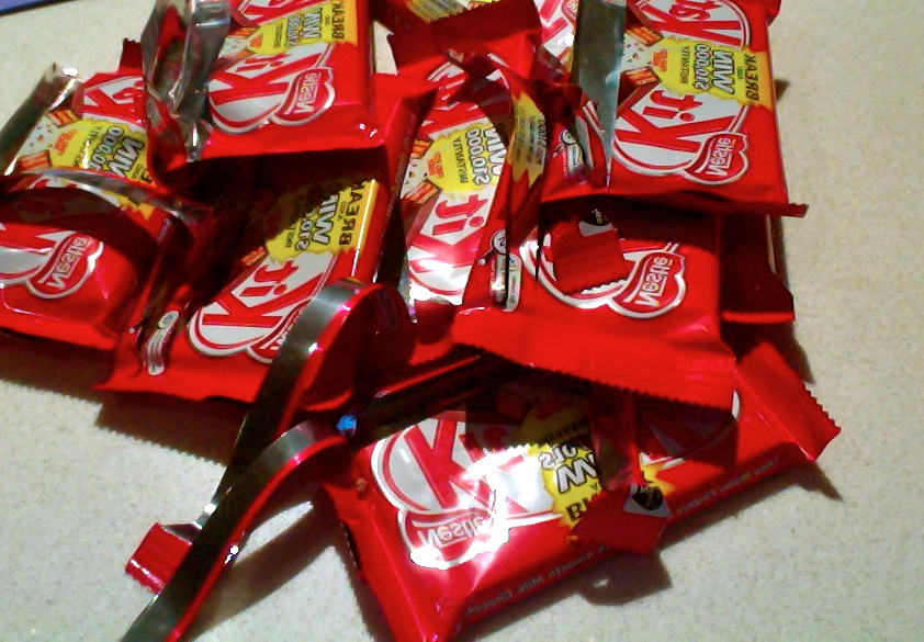 Like a Cake Boss Kit Kat Cake