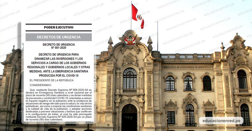 Gobierno oficializa que el 29 de julio no será feriado (D. U. Nº 081-2020) Gobierno oficializa que el 29 de julio no será feriado (D. U. Nº 081-2020)