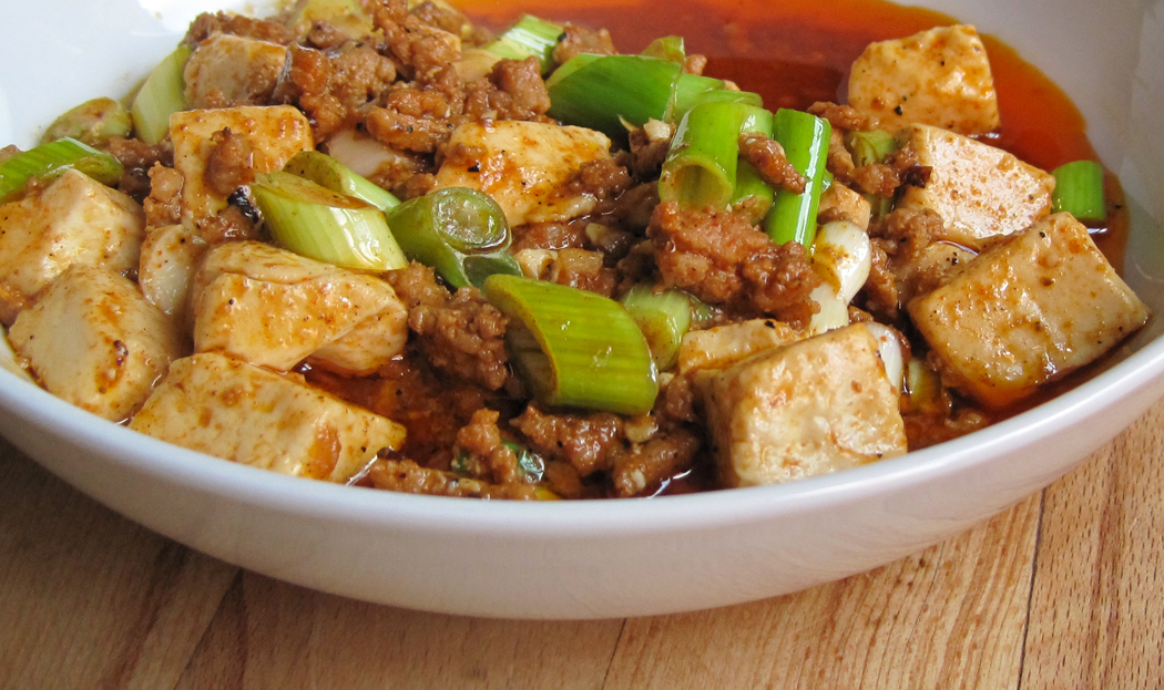 Ma Po Tofu - Chinese Spicy Pork and Tofu Dish - A Glug of Oil