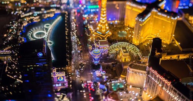 Keindahan Las Vegas Di Malam Hari