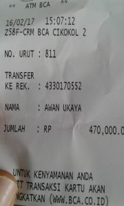 Bukti Pengiriman Bukti Pengiriman
