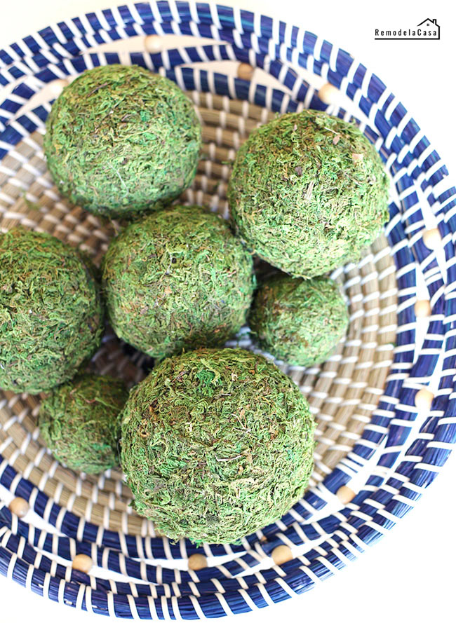 How to Make Moss Covered Balls