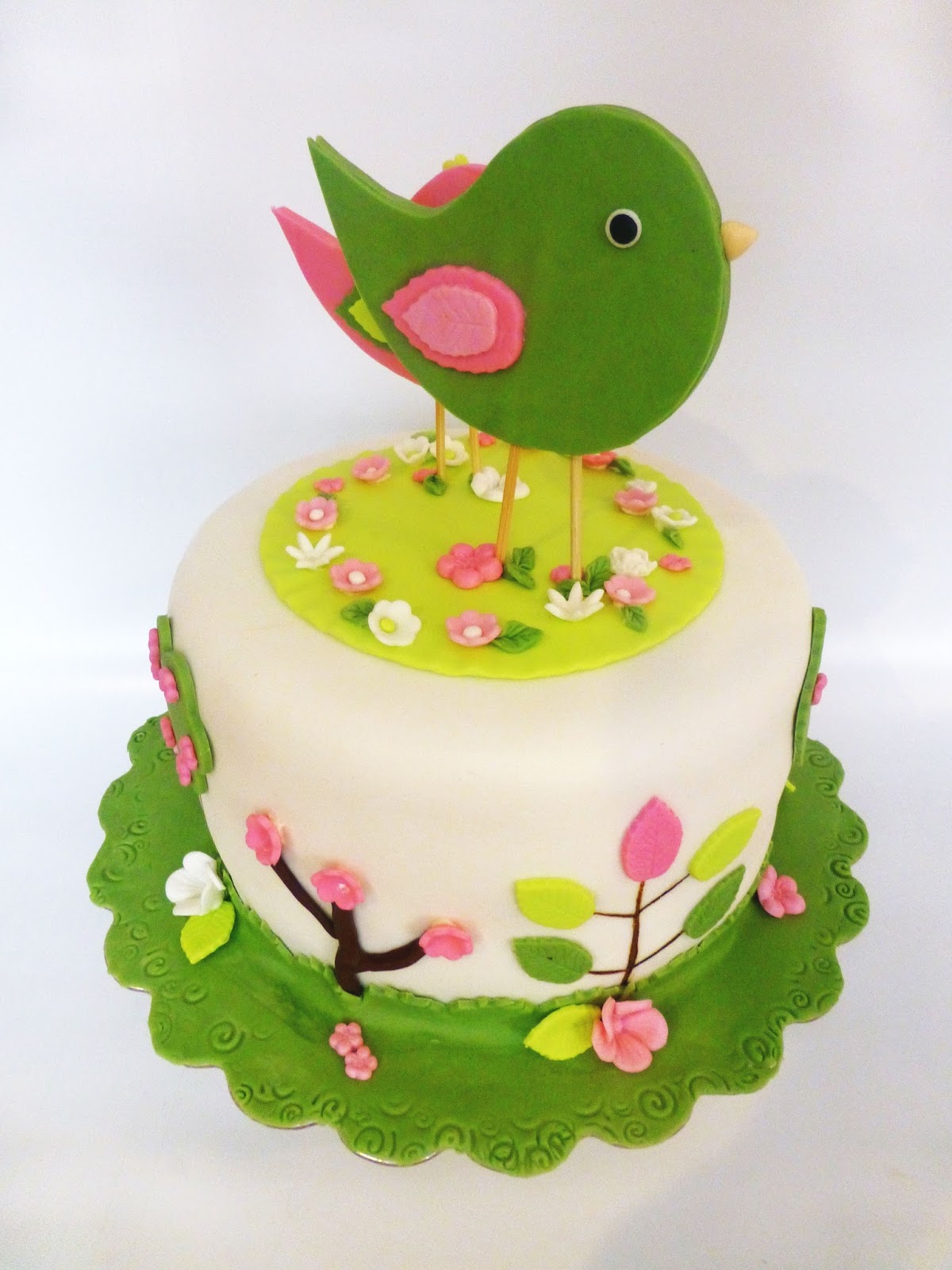 CakeSophia Birds cake