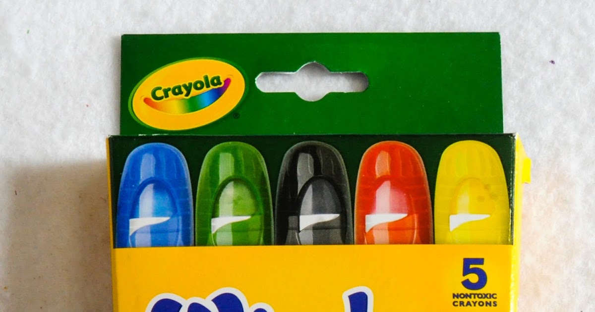 5 Count Crayola Window Crayons: What's Inside the Box