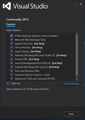 Install Tools for Apache Cordova in Visual Studio 2015 - Coding Defined