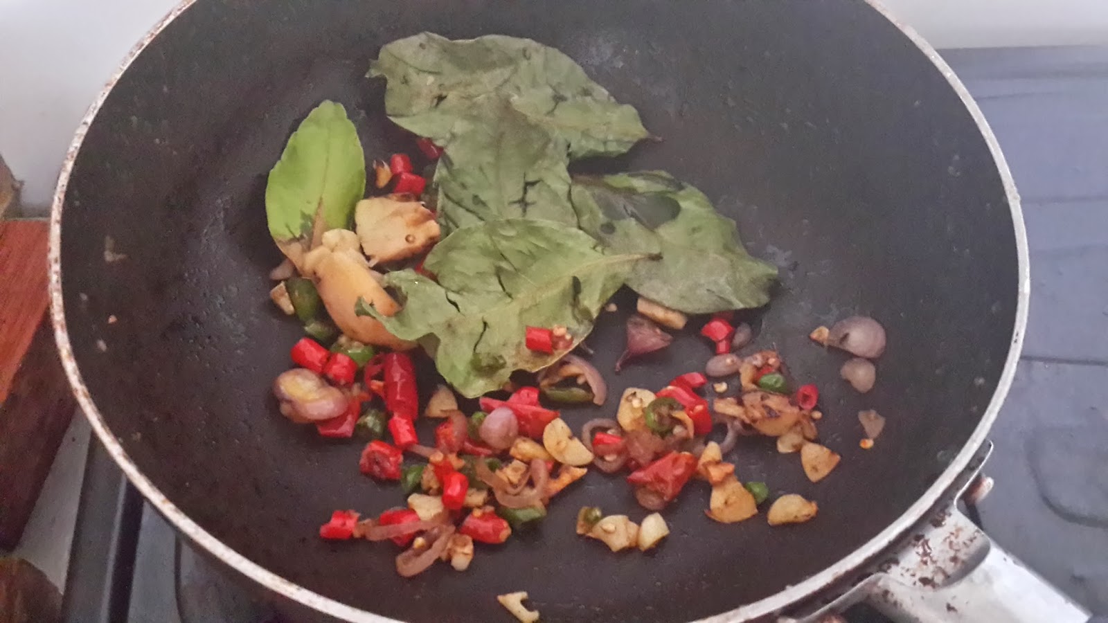 Indonesian Food Tempeh with Soy Sauce (Orek Tempe Kecap)