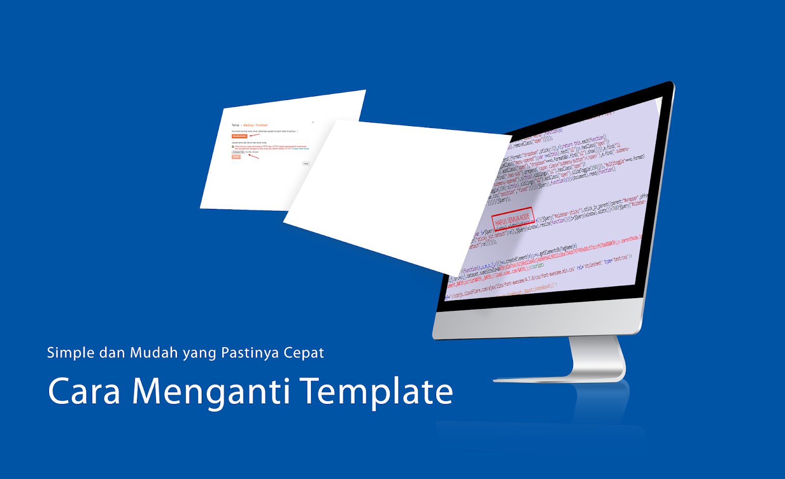 Panduan Cara Menganti Template Blog untuk Template VioMagz Agar Visitor tidak Turun Panduan Cara Menganti Template Blog untuk Template VioMagz Agar Visitor tidak Turun