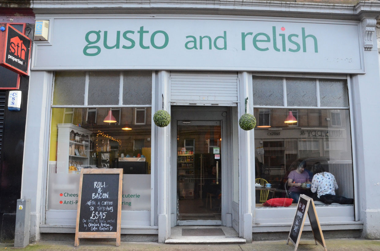 Scotland Coffee Lovers Gusto and Relish