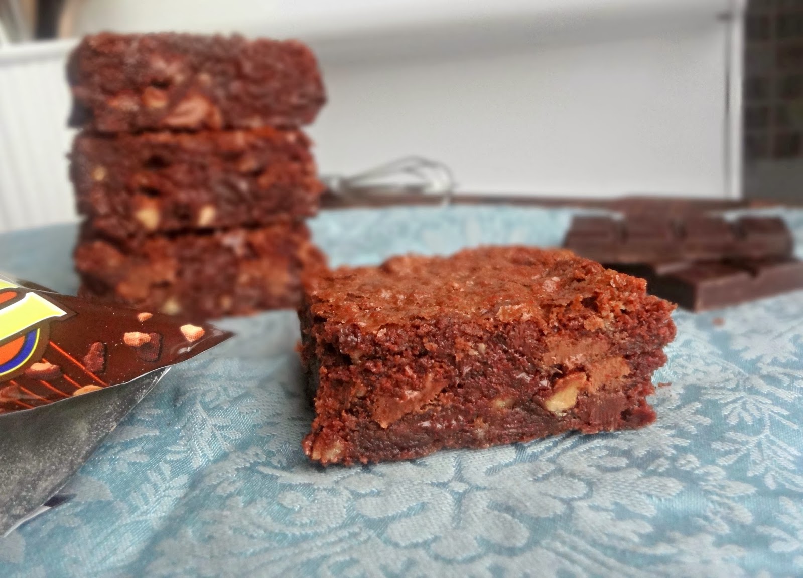 Brown Butter Toffee Chocolate Chunk Brownies