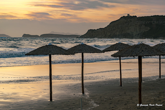 Playa de Arillas, atardecer - Corfu por El Guisante Verde Project