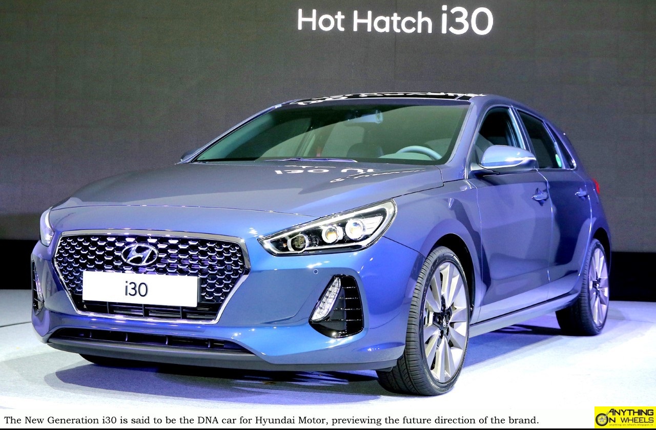 Anything On Wheels Hyundai Unveils All New Third Generation I30