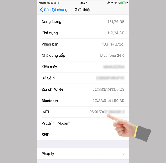 Cách kiểm tra iPhone 7 chính hãng | Check imei Apple iPhone 7