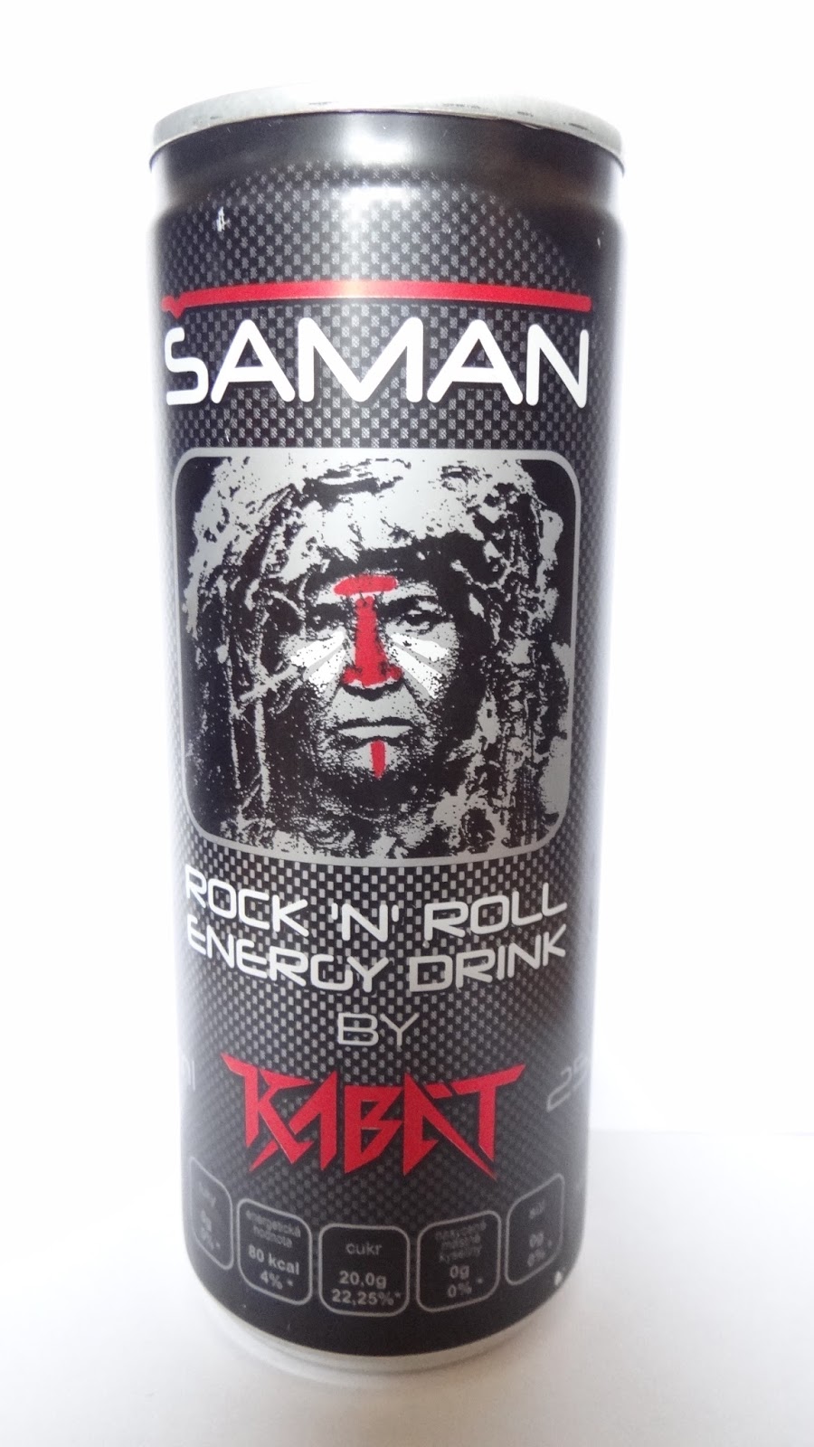 Energy Plattform: Saman - Rock&amp;#39;N&amp;#39;Roll Energy Drink by Kabát