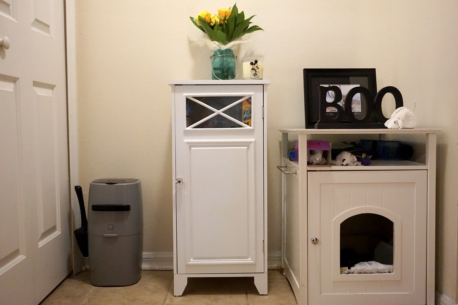 living room litter box ideas