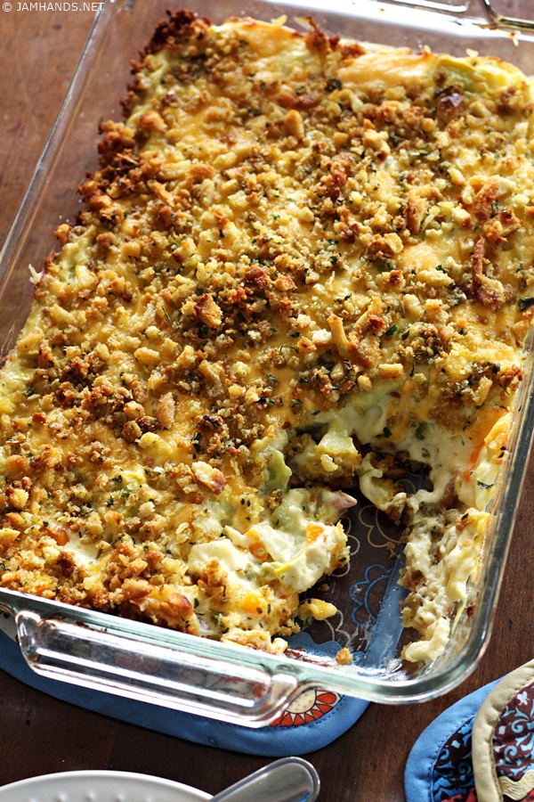 Easy Southern Squash Casserole Recipe All Things Mamma