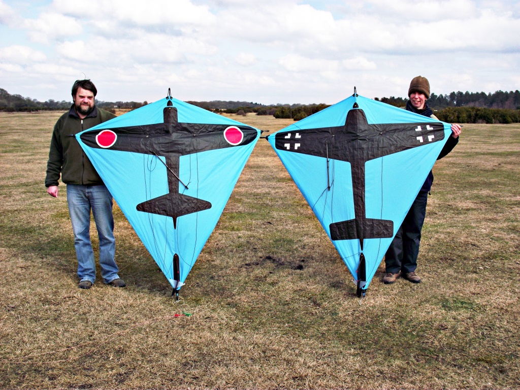 Flying Fish Kiting Team Target Kite project part 4
