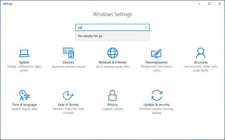 Sửa lỗi không hiển thị kết quả tìm kiếm trong Settings