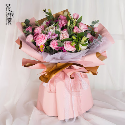 Kertas Buket Bunga / Flower Bouquet Wrapping Paper (Seri GOY)