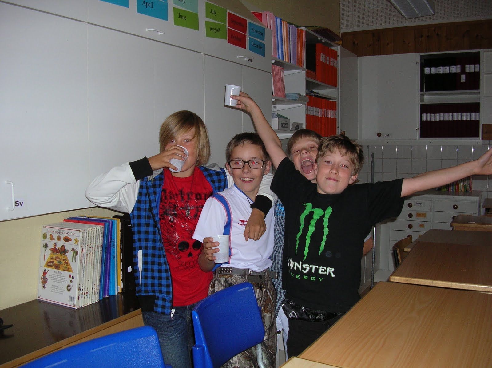 Skolklassen: augusti 2011