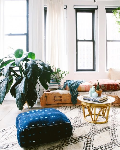 Take a ‘Page’ from the Boho Home How-To Manual - cozy spot bohohome.com @bohosusan / Carley Page photo