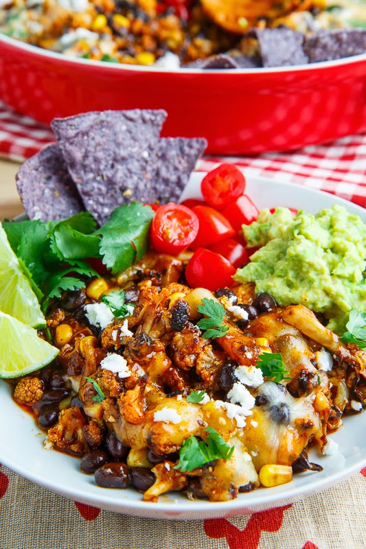 Cauliflower Enchilada Casserole Cauliflower Enchilada Casserole