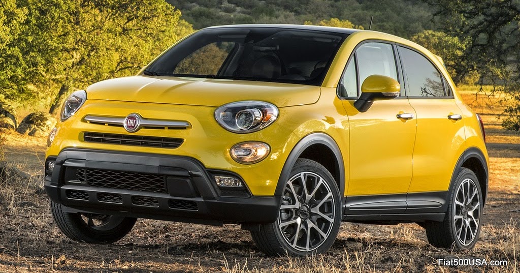 Fiat 500X Detailed Images Fiat 500 USA