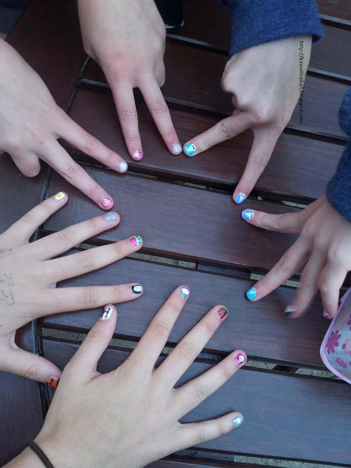 Kawaii Nail Art Glamping Nail Art Party