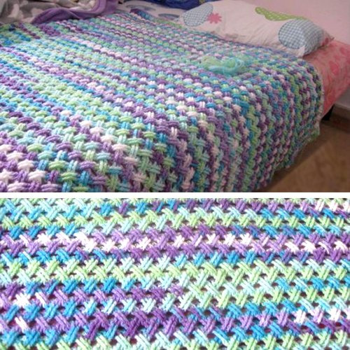 Interweave Cable Stitch (Celtic Weave) - Free Pattern