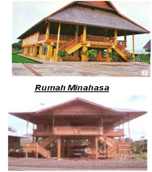 Arch Dhie 06 Rumah Tradisional Sulawesi Utara Adat Pewaris Denah