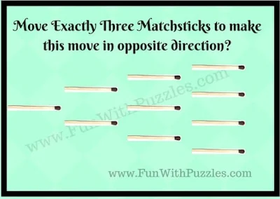 Matchstick Brain Teasing Puzzle
