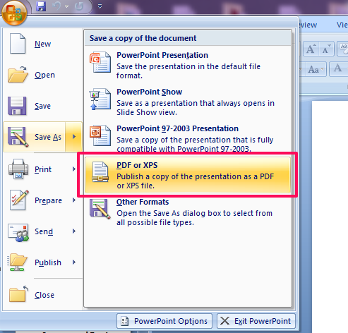 Pdf For Microsoft Office 2007