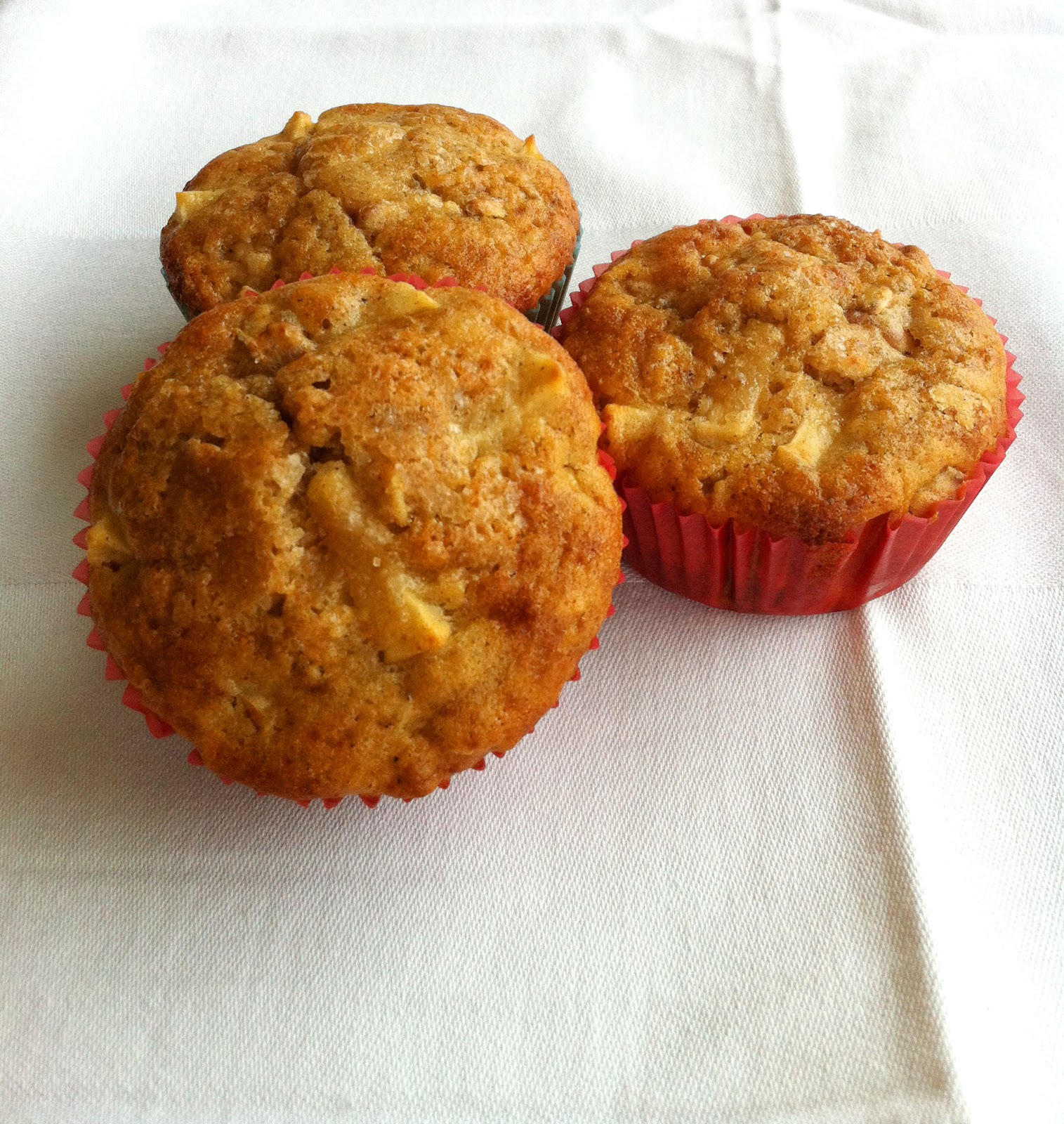 CUISINER BIEN : Apfel-Haferflocken-Muffins