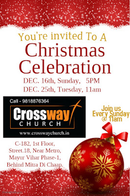 Christmas services – st. andrew's episcopal church Crossway Church English Service Mayur Vihar Delhi