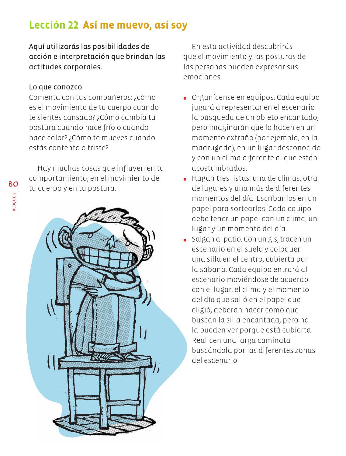  Así me muevo, así soy - Eduación Artística 3ro Bloque 5 2014-2015