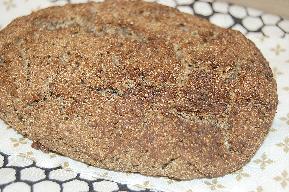 Bezglutenowy chleb z amarantusa