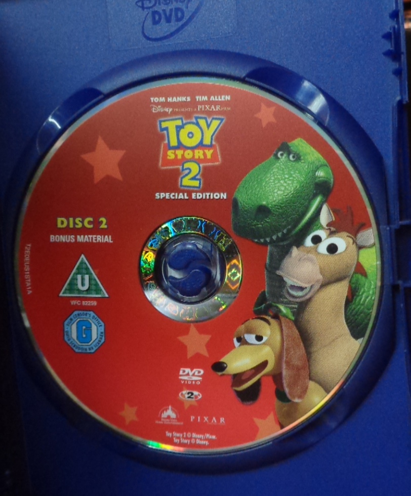 Movies on DVD and Bluray Toy Story 2 (1999)