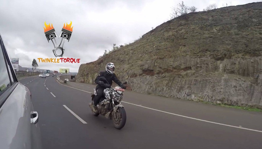 Bajaj Pulsar CS400 spy shots -Twinkle Torque Bajaj Pulsar CS400 spy shots Twinkle Torque