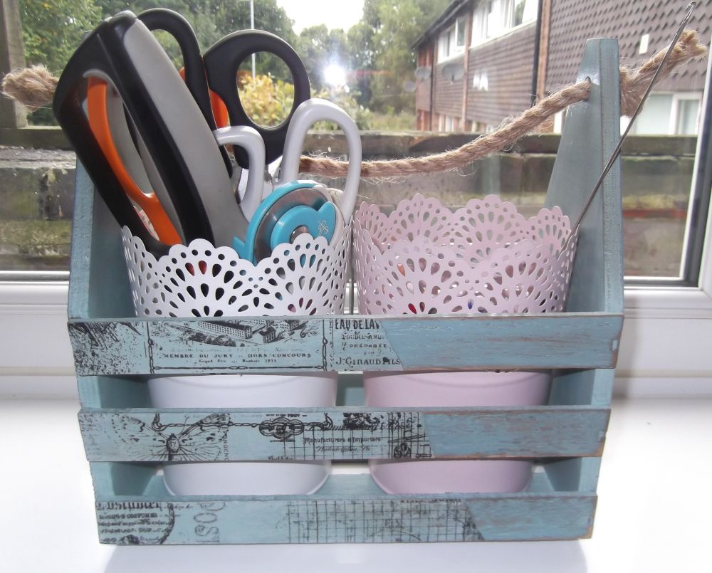 Life's Too Short To Iron Tea Towels Poundland Beer Crate Makeover!!!