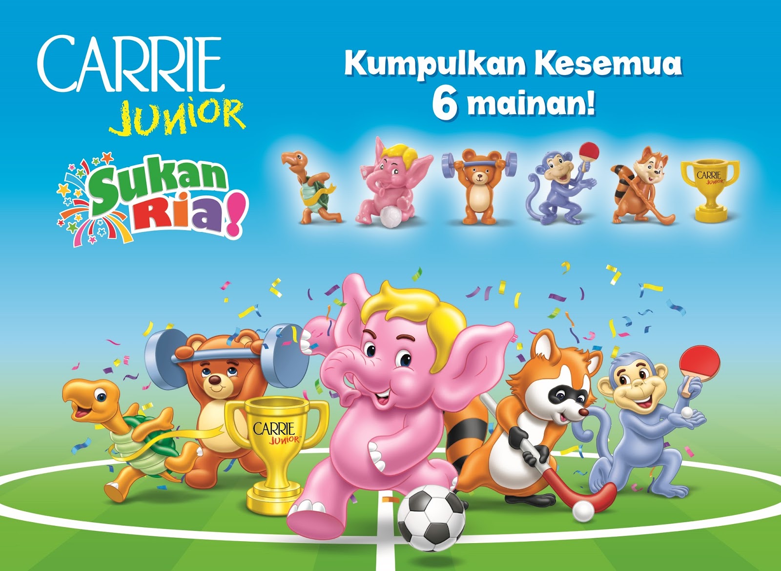Koleksi Mainan Comel Quot Sukan Ria Quot Carrie Junior Untuk koleksi mainan comel quot sukan ria quot carrie junior untuk