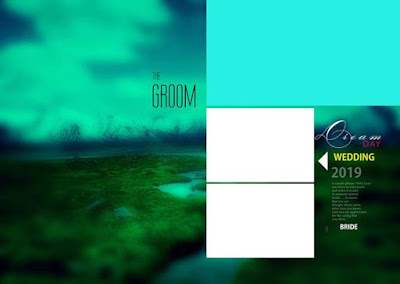 PSD Wedding Album 17x24 Cover Design Download Wedding Album 17x24