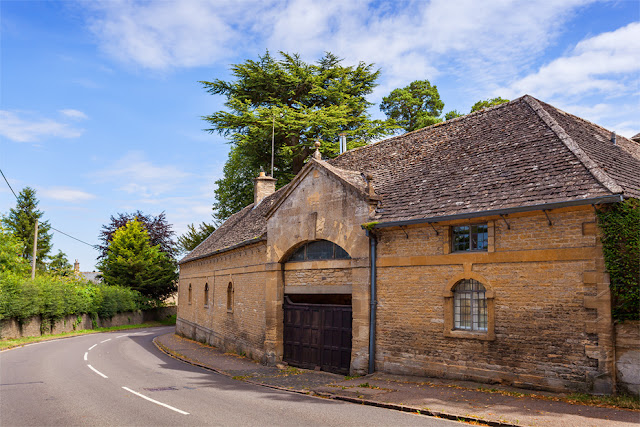 Road through Shipton under Wychwood in the Cotswolds by Martyn Ferry Photography