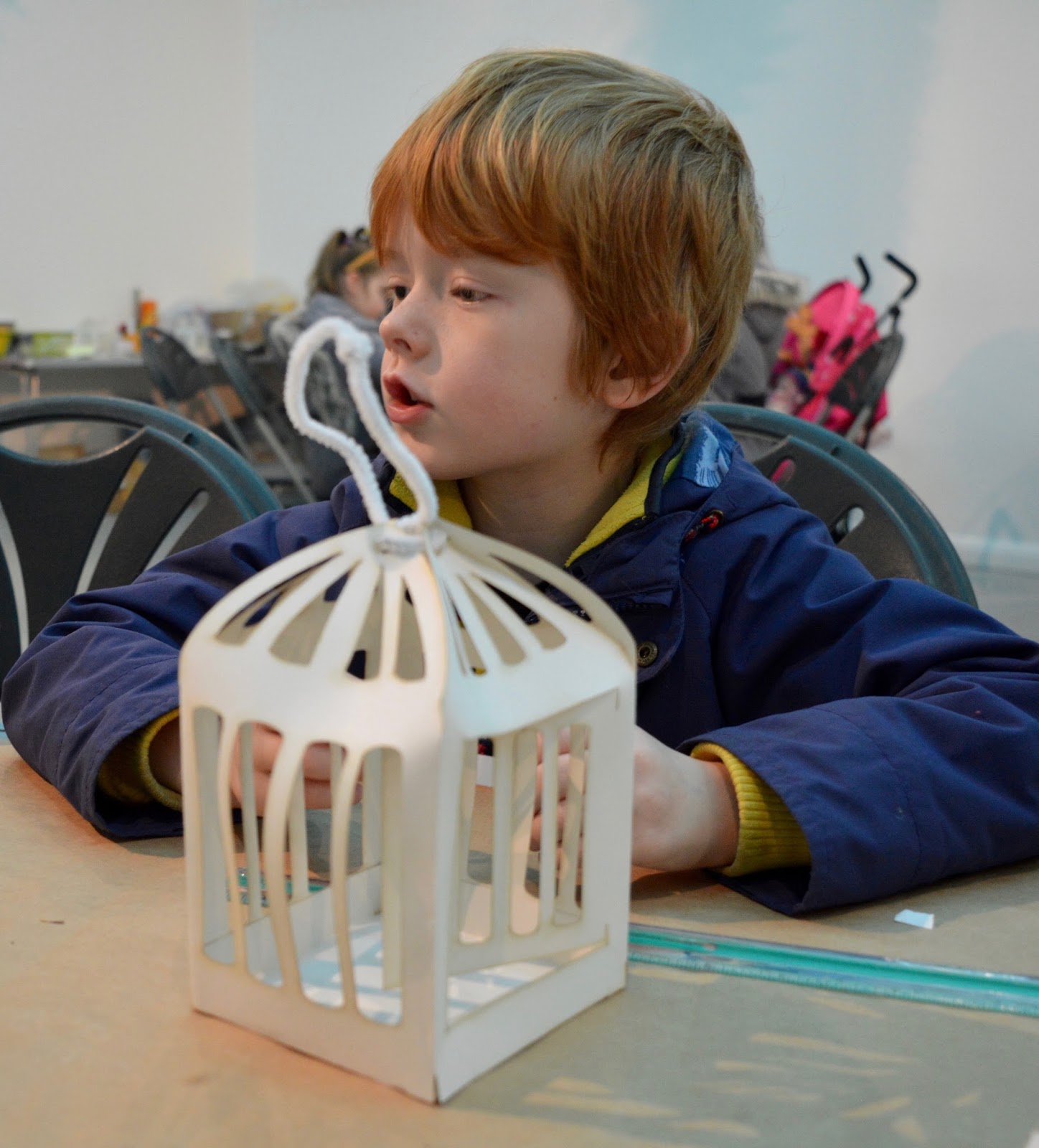 Frost of Forgetfulness | A FREE Winter Trail and activity at Woodhorn Museum in Northumberland (continues until 23rd December) - free birdcage and canary craft