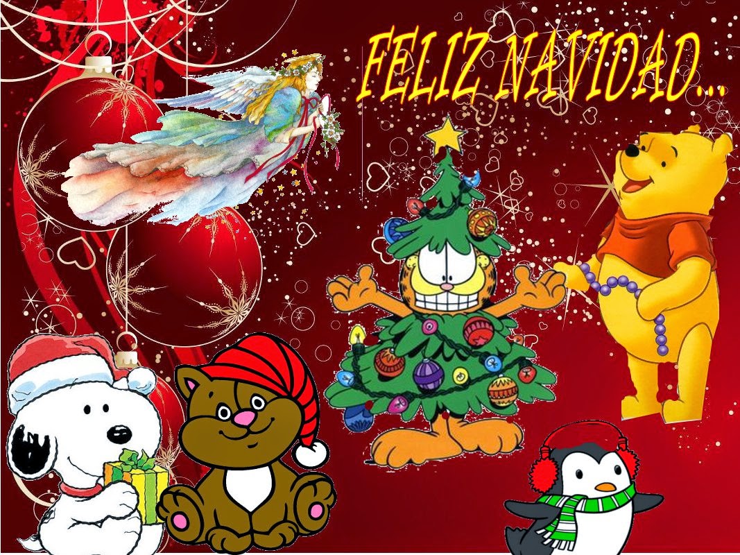 Imagenes de feliz navidad 2015 con frases, mensajes y lindas tarjetas gifs animadas para descargar