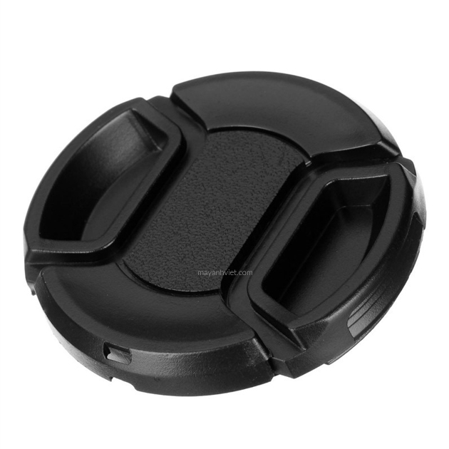 cap trước lens không chữ bấm ngoài