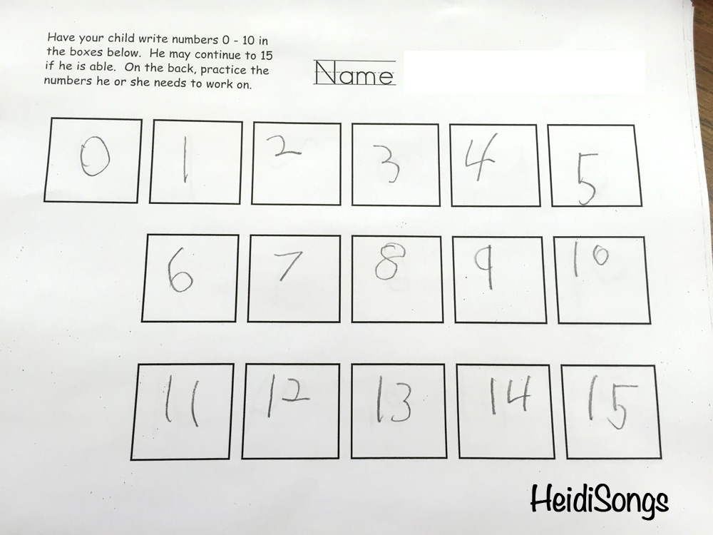 Teaching Kids to WRITE the Numbers! FREE Number Poems!