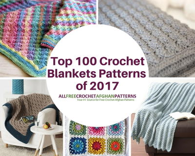 AllFreeCrochetAfghanPatterns Top 100 Crochet Blanket Patterns of 2017 -- Felted Button's Spring into Summer