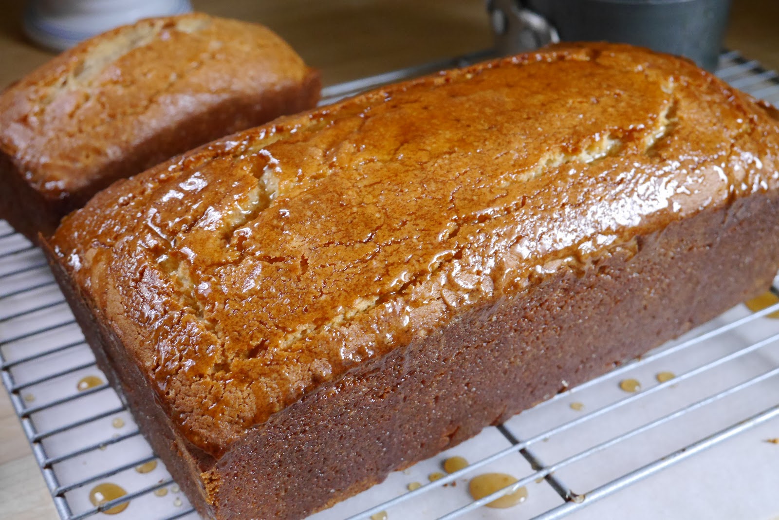 FEAST EVERYDAY Sour Cream Pound Cake with Rum Glaze