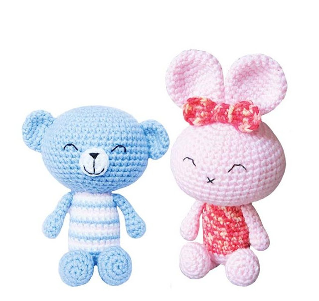 Kawaii animals Crochet pattern