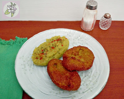 Escalopes de Amaranto y Verduras